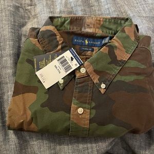 Men’s Ralph Lauren Camo Dress Shirt